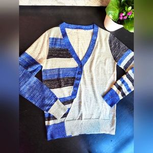 GALLIANO Italy, blue silver black top